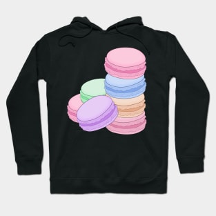 French Macarons Stacked Hoodie